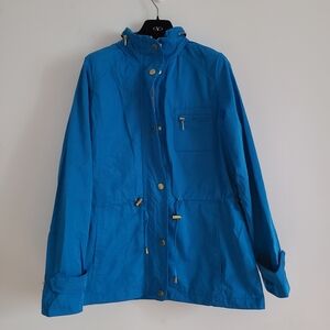 Women's Blue Utility Jacket Size Small